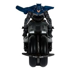 Фігурка з автомобілем DC Multiverse (The Flash) - Batman & Batcycle- 4 image