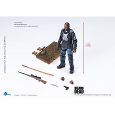 The Walking Dead Exquisite Mini 1/18 Action Figure - Morgan- 4 image