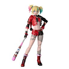 Фігурка Suicide Squad Isekai Revoltech Amazing Yamaguchi - Harley Quinn
