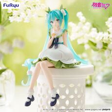 Hatsune Miku (Flower Fairy Lily of the Valley) Noodle Stopper Statue- 9 image
