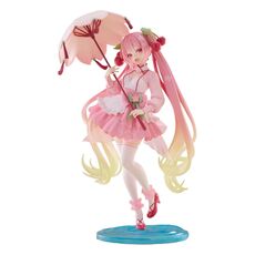 Hatsune Miku AMP+ Figur Sakura Miku (Sakura Dress Ver.)