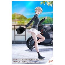 Sousai Shojo Teien 1/10 Plastic model kit - Rui Saotome (Touou High School Tracksuit Dreaming Style Midnight Onyx)- 2 image