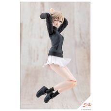Sousai Shojo Teien 1/10 Plastic model kit - Rui Saotome (Touou High School Tracksuit Dreaming Style Midnight Onyx)- 4 image