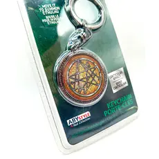Cthulhu Metal keychain with 3D effect - Lenticular Necronomicon- 6 image