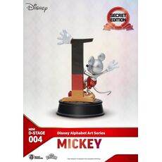 Disney Mini D-Stage Alphabet Art Set of 6 mini figures- 15 image