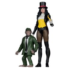 Фігурка DC Multiverse McFarlane Collector Edition - Zatanna with Detective Chimp (DC Classic)- 2 image