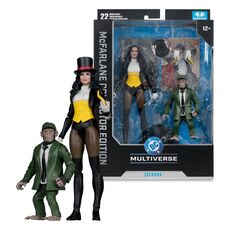 Фігурка DC Multiverse McFarlane Collector Edition - Zatanna with Detective Chimp (DC Classic)