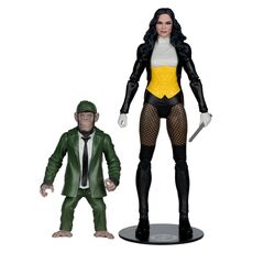 Фігурка DC Multiverse McFarlane Collector Edition - Zatanna with Detective Chimp (DC Classic)- 3 image