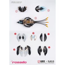 rosado Project 1/10 Plastic model kit - RS-03 Starflower Lily MK3- 17 image