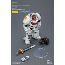 Figurka Warhammer 40k 1/18 - White Scars Terminator 1 with Power Sword and Storm Bolter- 7 image