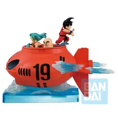 Dragon Ball Ichibansho Statue - Son Goku, Bulma & Krillin (Red Ribbon Army)
