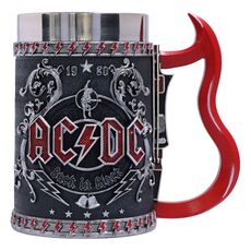 ACDC Back In Black Tankard
