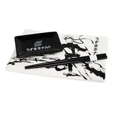 Naruto Shippuden Black & White Sushi Set