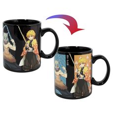 Demon Slayer Kimetsu no Yaiba colour-changing mug - Characters (473 ml)- 3 image