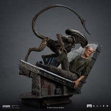 Figurka Obcy 3 Art Scale 1/10 - Ellen Ripley and Dog Alien- 3 image