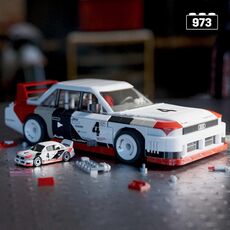 Klocki Hot Wheels MEGA - Audi 90 Quattro IMSA GTO (HRY20)- 5 image
