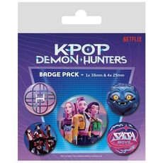 K-Pop Demon Hunters Pins (5 pcs.)