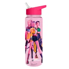 K-Pop Demon Hunters Plastic Bottle with straw (700 ml)