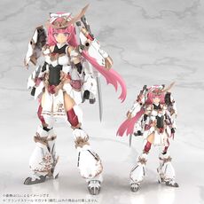 Model do składania Frame Arms Girl Grande Scale - Magatsuki (Kikka)- 16 image