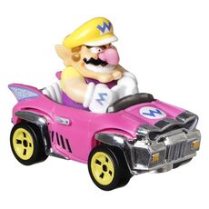 Model pojazdu Hot Wheels Mario Kart 1/64 - Wario (Bandwagon) (GRN22)- 2 image