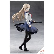 Sousai Shojo Teien 1/10 Plastic model kit - Kuon Yakushiji (Maria Kagaribi Damage Ver. School Girl Emulation)- 2 image