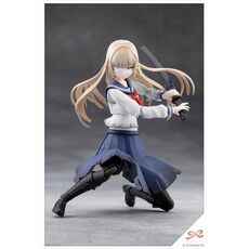 Sousai Shojo Teien 1/10 Plastic model kit - Kuon Yakushiji (Maria Kagaribi Damage Ver. School Girl Emulation)- 5 image