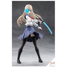 Sousai Shojo Teien 1/10 Plastic model kit - Kuon Yakushiji (Maria Kagaribi Damage Ver. School Girl Emulation)- 6 image