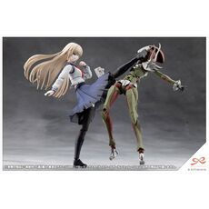 Sousai Shojo Teien 1/10 Plastic model kit - Kuon Yakushiji (Maria Kagaribi Damage Ver. School Girl Emulation)- 9 image