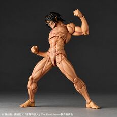 Figurka Attack on Titan Revoltech Amazing Yamaguchi - Eren Yeager (Attack Titan)- 7 image