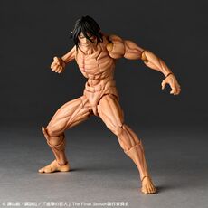 Figurka Attack on Titan Revoltech Amazing Yamaguchi - Eren Yeager (Attack Titan)- 8 image