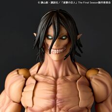 Figurka Attack on Titan Revoltech Amazing Yamaguchi - Eren Yeager (Attack Titan)- 12 image