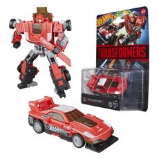 Transformers x Hot Wheels Actionfigur - GT-Scorcher