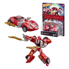 Transformers x Hot Wheels Actionfigur - Twin Mill (Red)