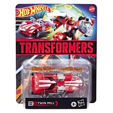 Transformers x Hot Wheels Actionfigur - Twin Mill (Red)- 5 image