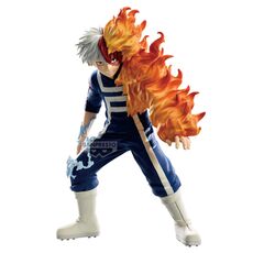 My Hero Academia The Amazing Heroes Figure - Shoto Todoroki (Sports Festival Ver.)