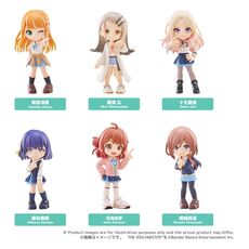 The Idolmaster PalVerse vol.2 Blind box mini figure
