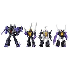 Transformers Dramatic Capture Series Action Figure 4-pack - Decepticons Part 2 (Skywarp, 3x Insecticon)