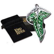 Lord of the Rings - Elven Leaf Brooch (silver plated)