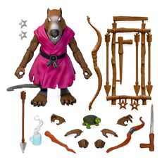 Teenage Mutant Ninja Turtles Ultimates Action Figure - Splinter Version 2- 2 image
