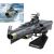 Space Battleship Yamato 3199 1/1000 Plastic Model Kit - EFCF Hyuga Class Battlecarrier DCV-01 Hyuga