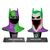 DC Direct (Batman: Knightfall & Hush) 1/3 Mini Replica 2-pack - Batman Cowl (Jokerized)
