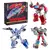 Transformers Age of the Primes Deluxe Class Action figure 3-pack - Autobot Mirage, Ironhide & Bluestreak- 3 image