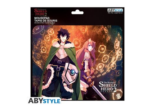 Mousepad The Rising of the Shield Hero - Naofumi & Raphtalia- 2 image