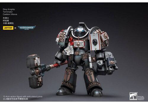 Фігурка Warhammer 40k 1/18 Space Marines (Grey Knights) - Terminator Caddon Vibova- 2 image