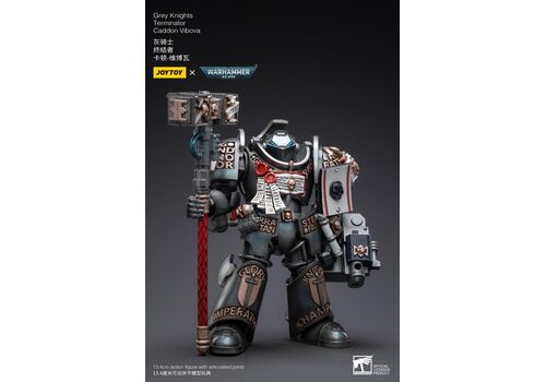 Фігурка Warhammer 40k 1/18 Space Marines (Grey Knights) - Terminator Caddon Vibova- 4 image