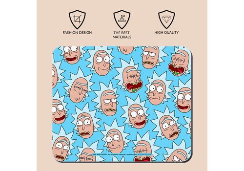 Mousepad Rick & Morty - Blue Rick- 2 image