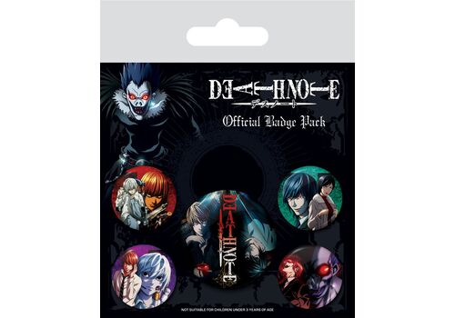 Death Note Pins - Connections Of Fate (5 pcs.)