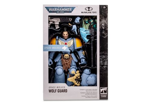 Warhammer 40k Action Figure - Space Wolves Wolf Guard- 8 image