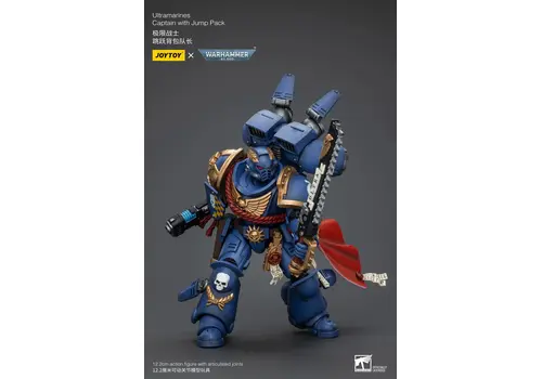 Warhammer 40k 1/18 Action Figure - Ultramarines Captain With Jump Pack- 7 image