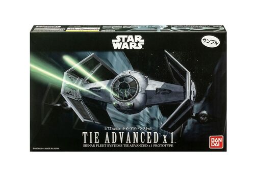 Star Wars 1/72 Plastic Model Kit - TIE Advanced x1- 11 image